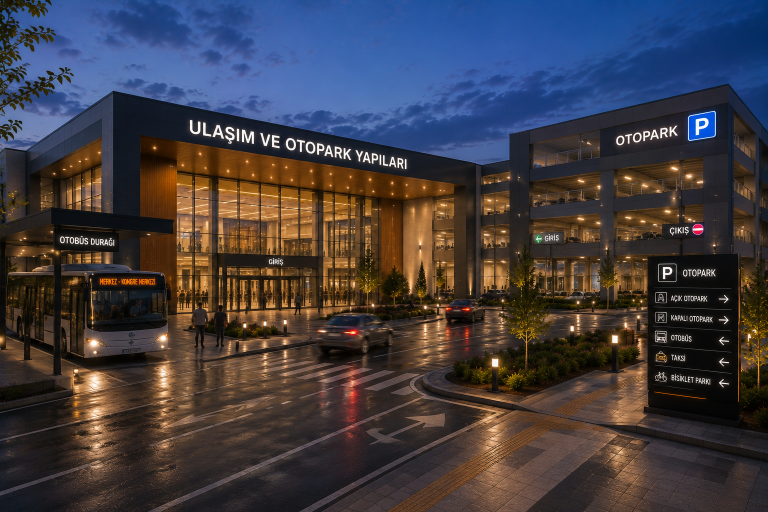 ULAŞIM VE OTOPARK YAPILARI