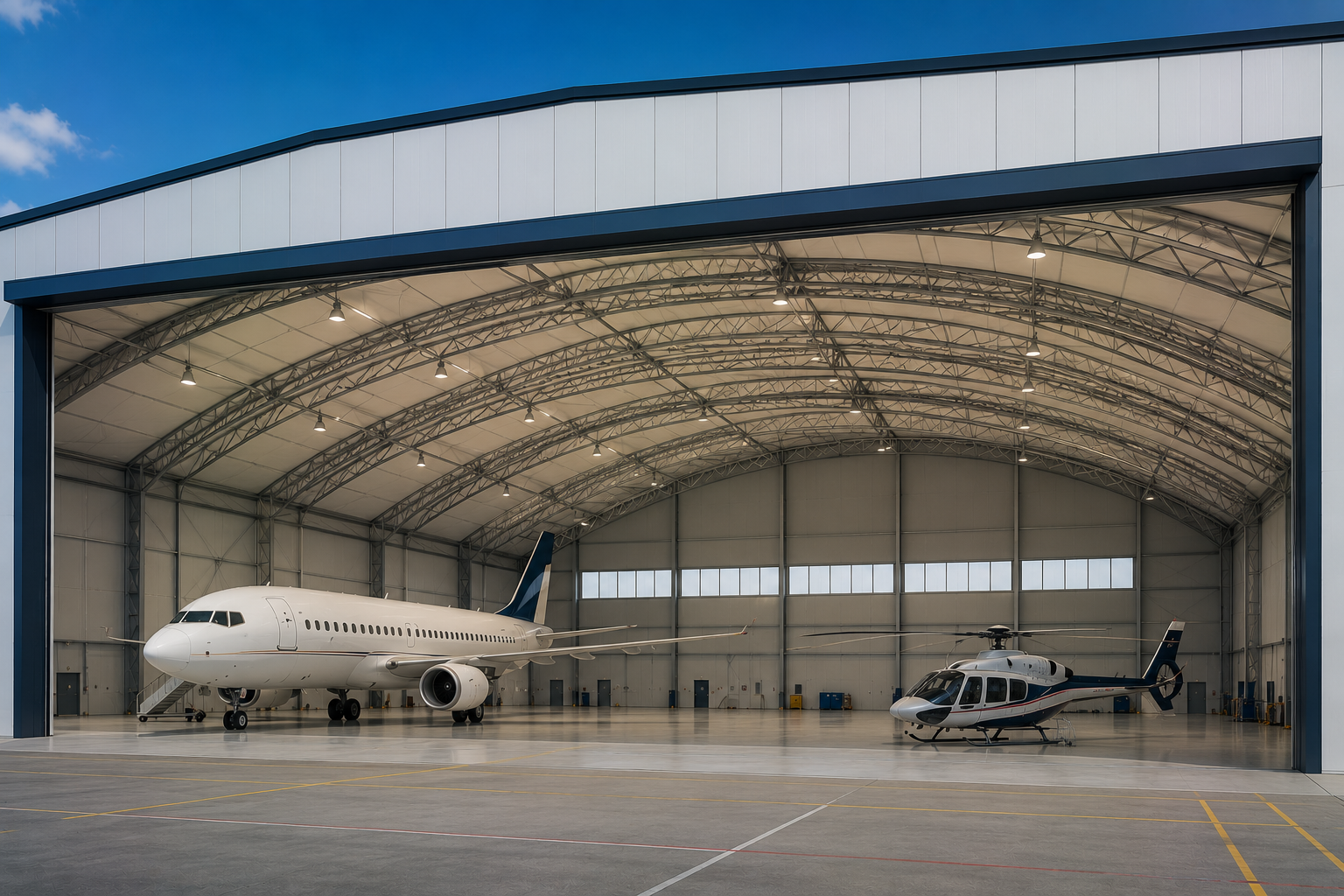 Uçak ve Helikopter Hangarları