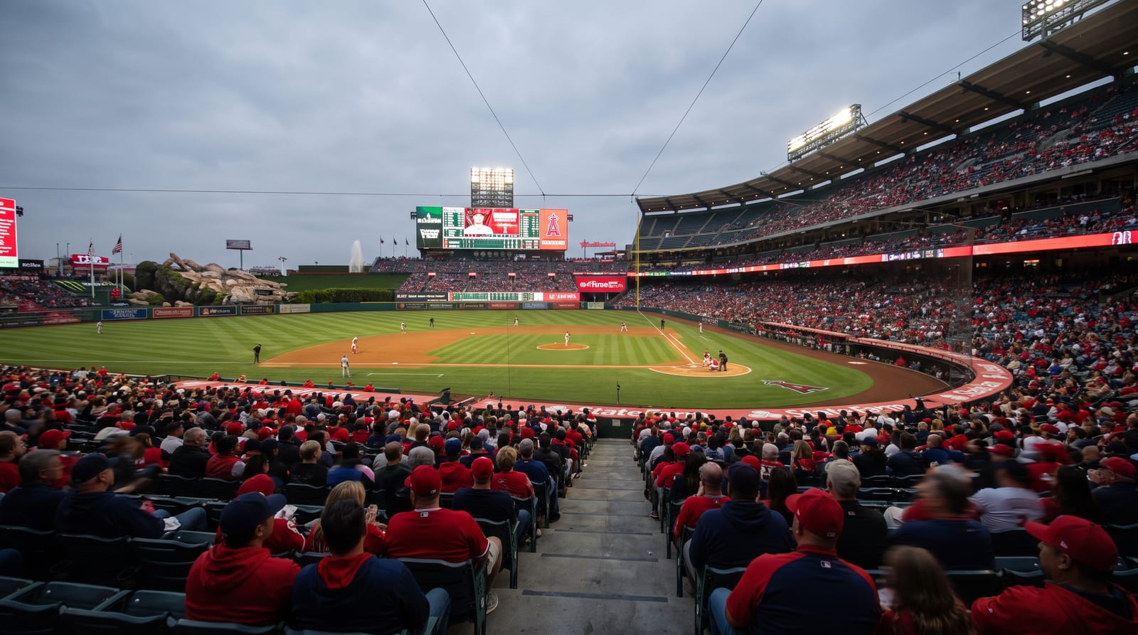 Angels Fall 6-5 to Nationals in Sunday Comeback Loss