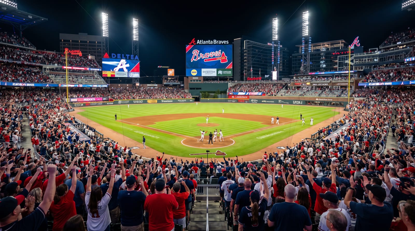 Braves Overcome Three-Run Deficit to Beat Cubs 6-3 in Chicago