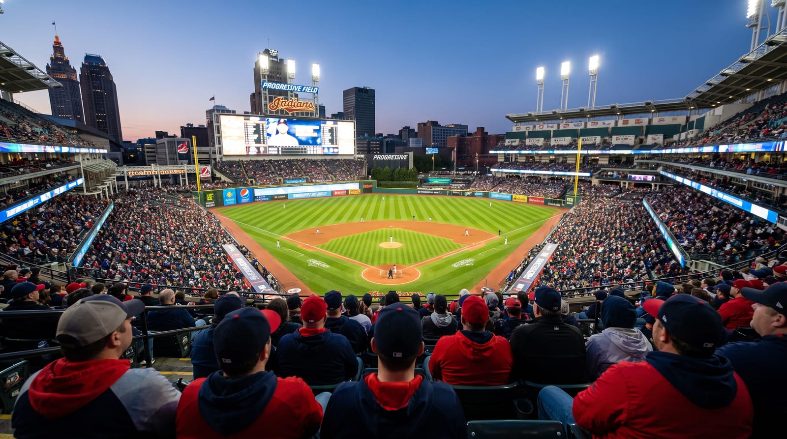 Royals Hand Guardians a 8-3 Loss at Progressive Field on Saturday