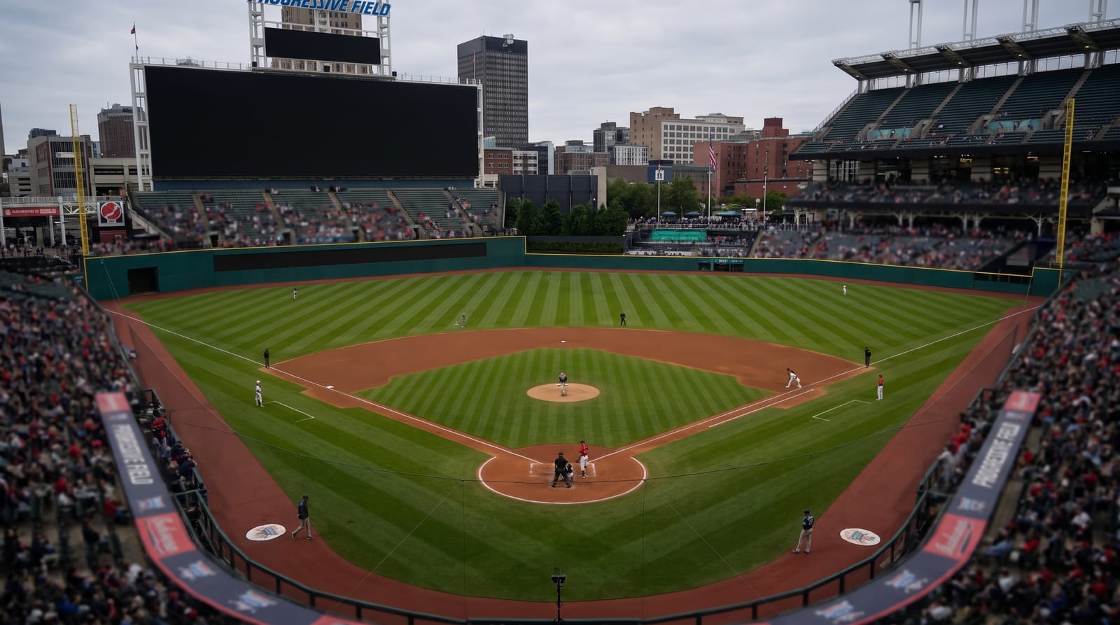 Giants Edge Guardians 1-0 at Progressive Field on Wednesday