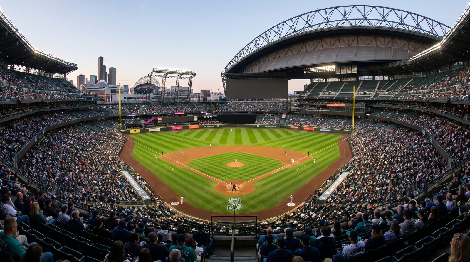 Mariners Beat Angels 7-3 Behind Gilbert's Gem and Raleigh's Big Night