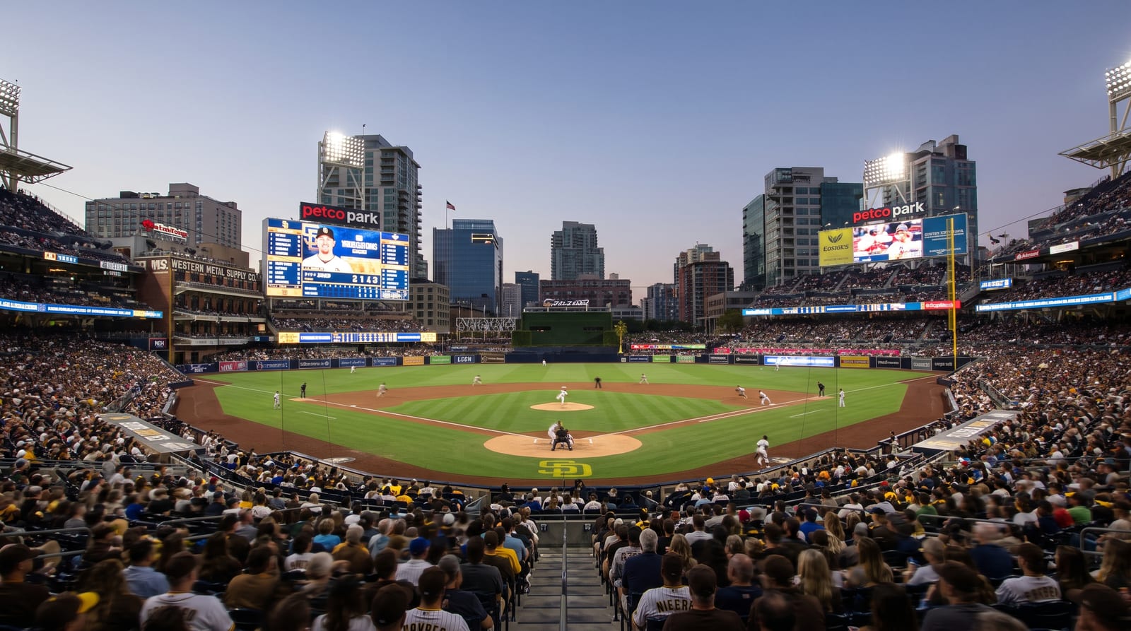 Padres Beat Giants 6-4 Behind Tatis, Machado to Win Sunday Night Series Game