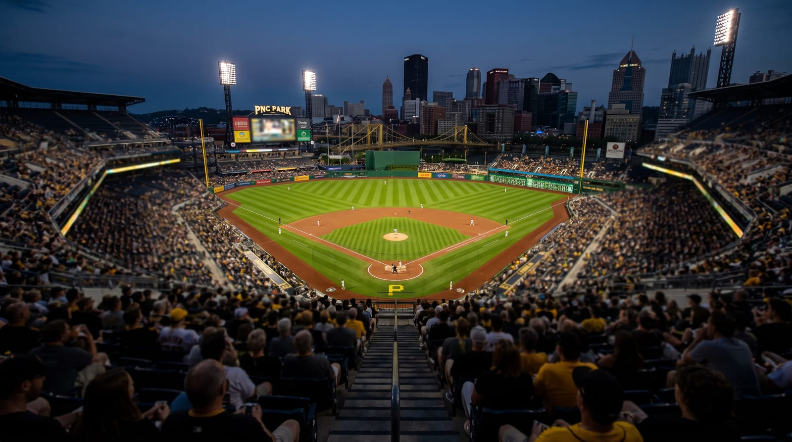Tigers Beat Pirates 8-5 at PNC Park Behind 10-Hit Attack