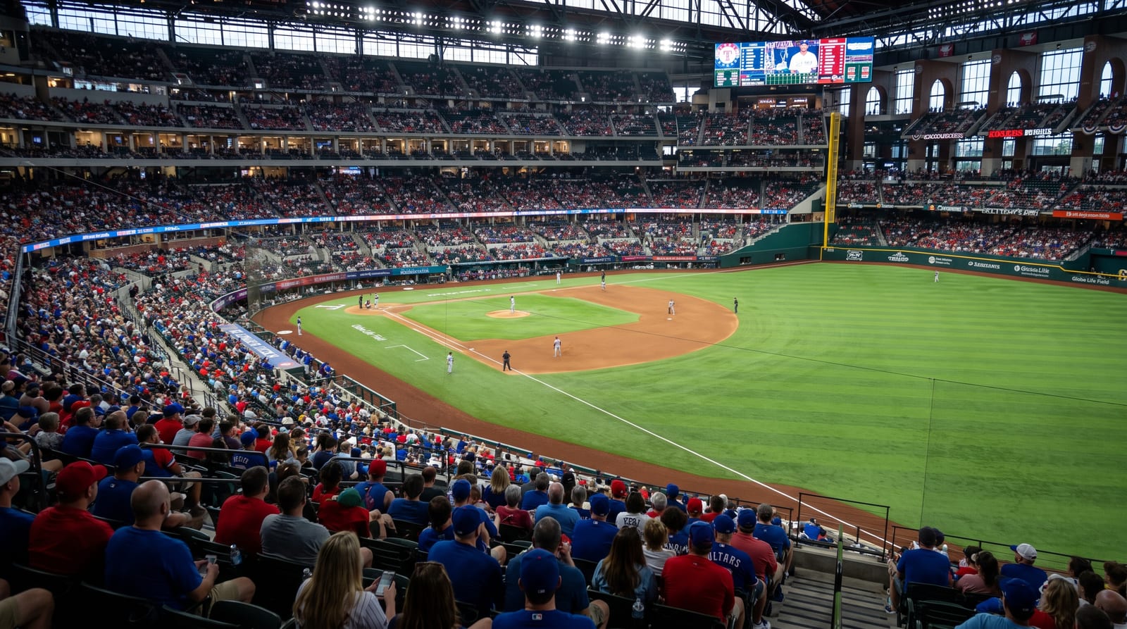 Rangers Walk Off Angels 2-1 in 10 Innings at Globe Life Field