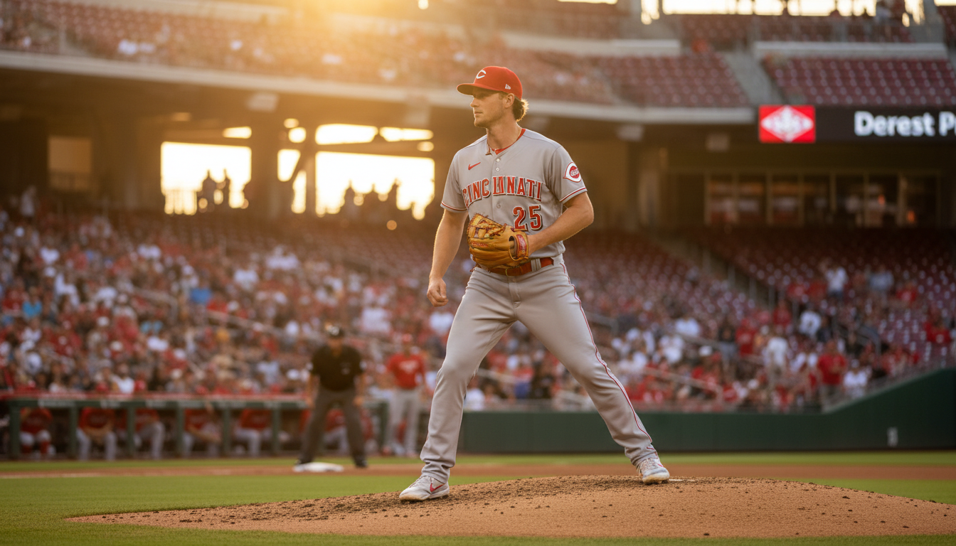 Singer Takes the Mound as Surging Reds Go for Third Straight in Miami