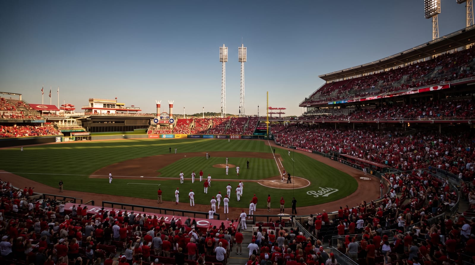 Reds Rally from Three Down to Beat Athletics 5-4 on Tuesday