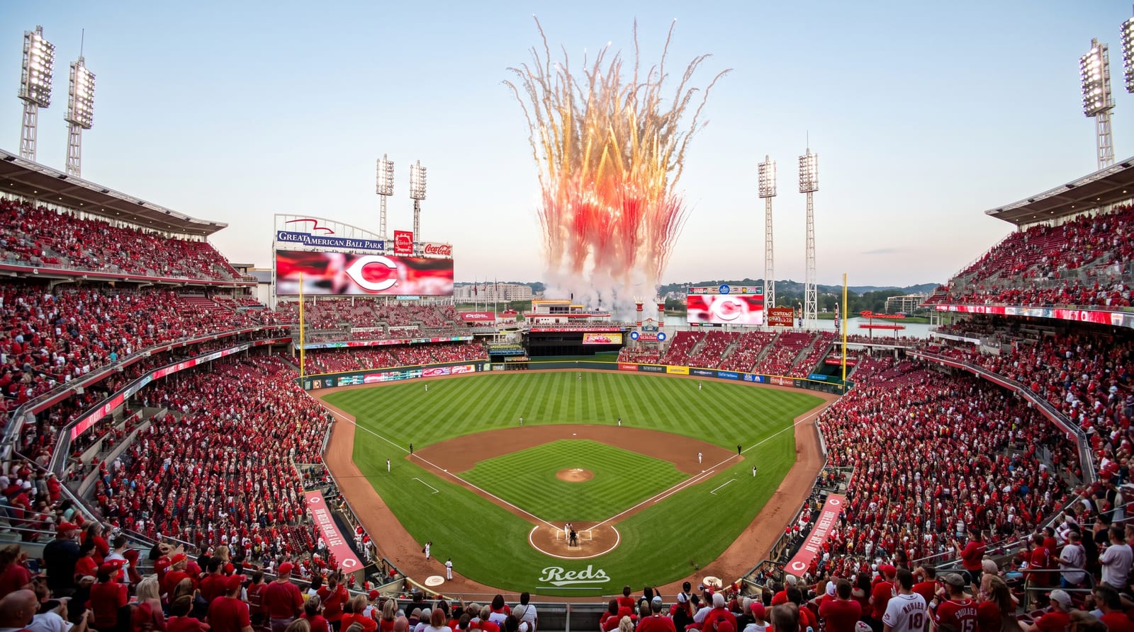 Reds Rally From Three Down to Beat Padres 7-3 at Great American Ball Park