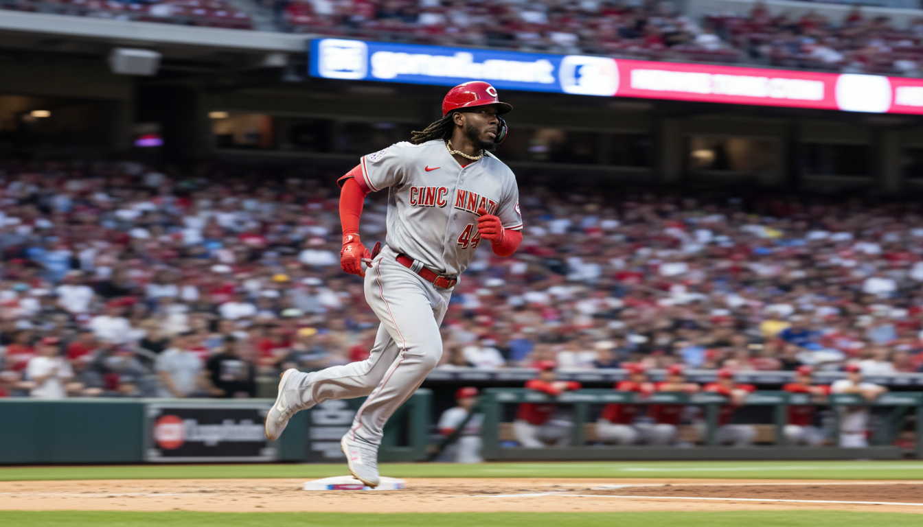 De La Cruz Delivers Clutch Hit as Reds Complete Sweep of Rangers