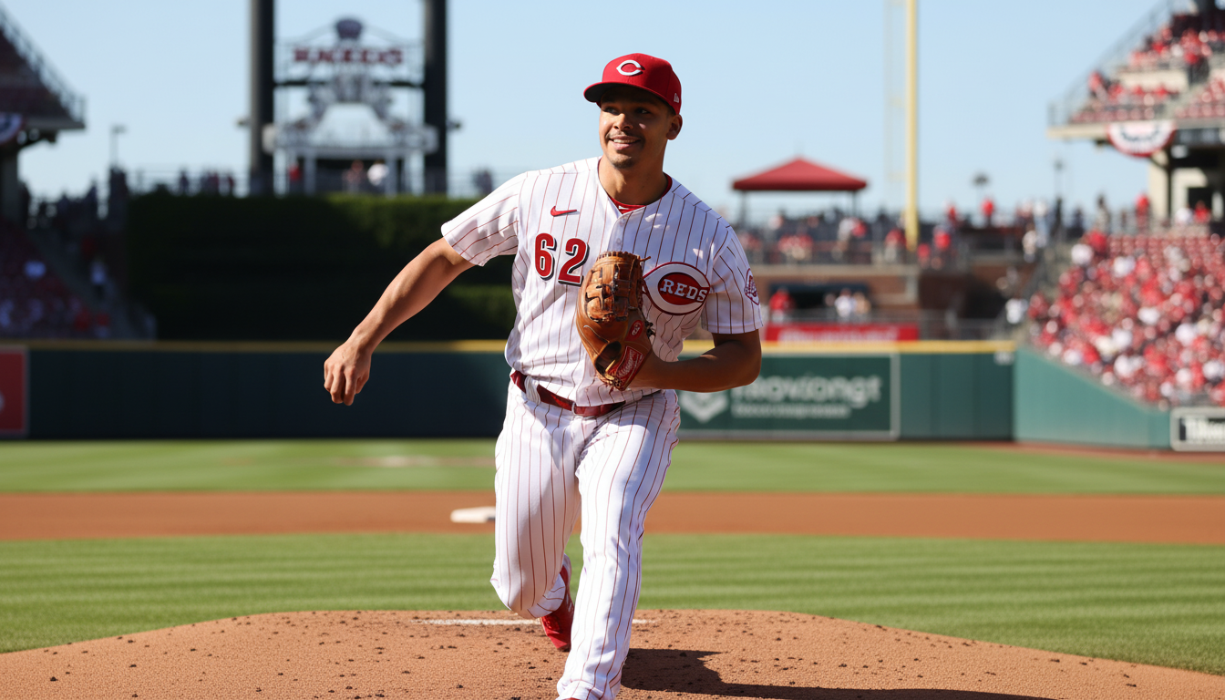 Burns Takes the Mound as Reds Go for Series Sweep of Giants