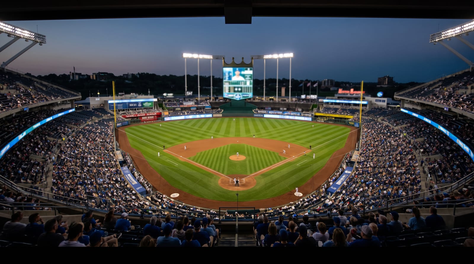 Blue Jays Rout Royals 9-2 at Kauffman Stadium on Friday