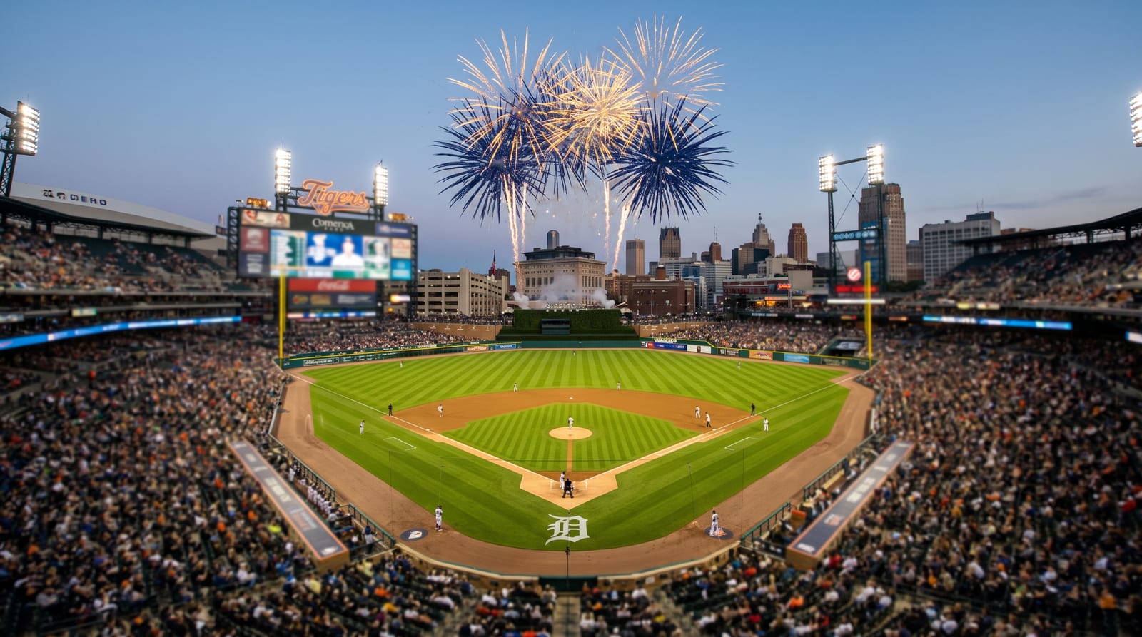 Tigers Rally from Three-Run Deficit to Beat Rockies 11-7 at Comerica Park