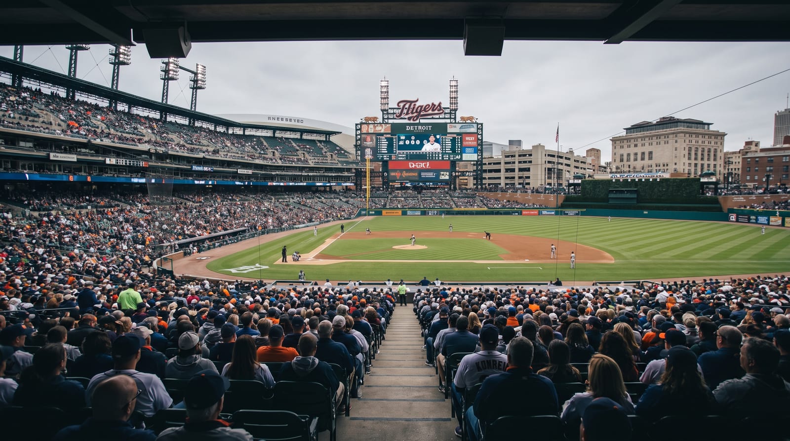 Nationals Beat Tigers 4-2 at Comerica Park on September 23