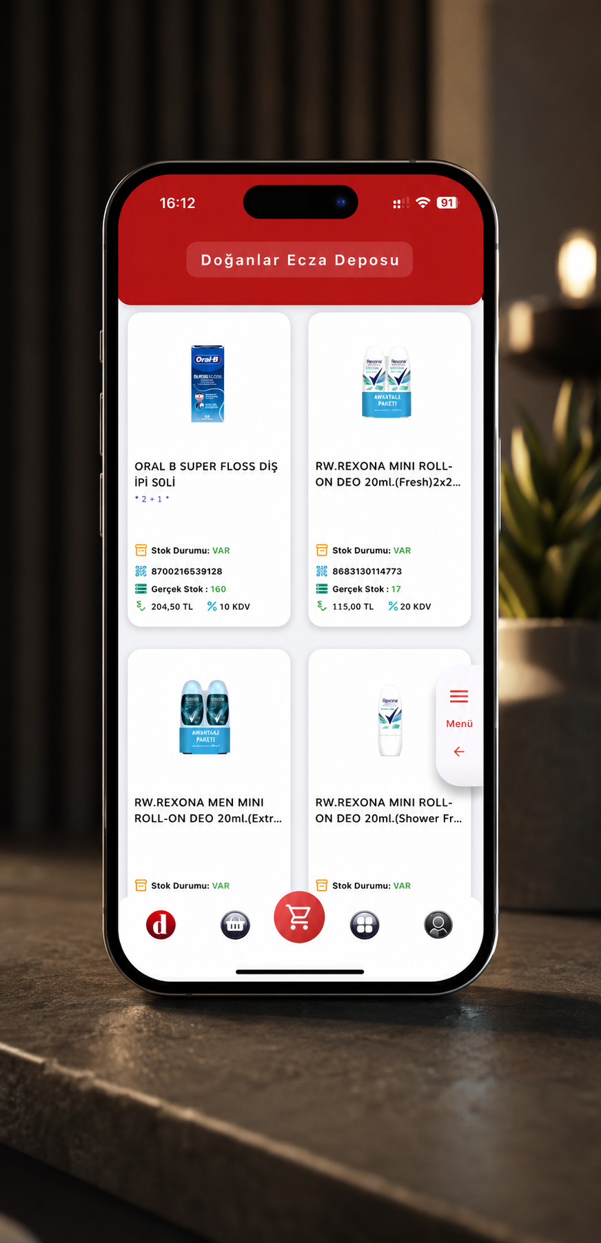 Doğanlar Ecza Mobile projesi
