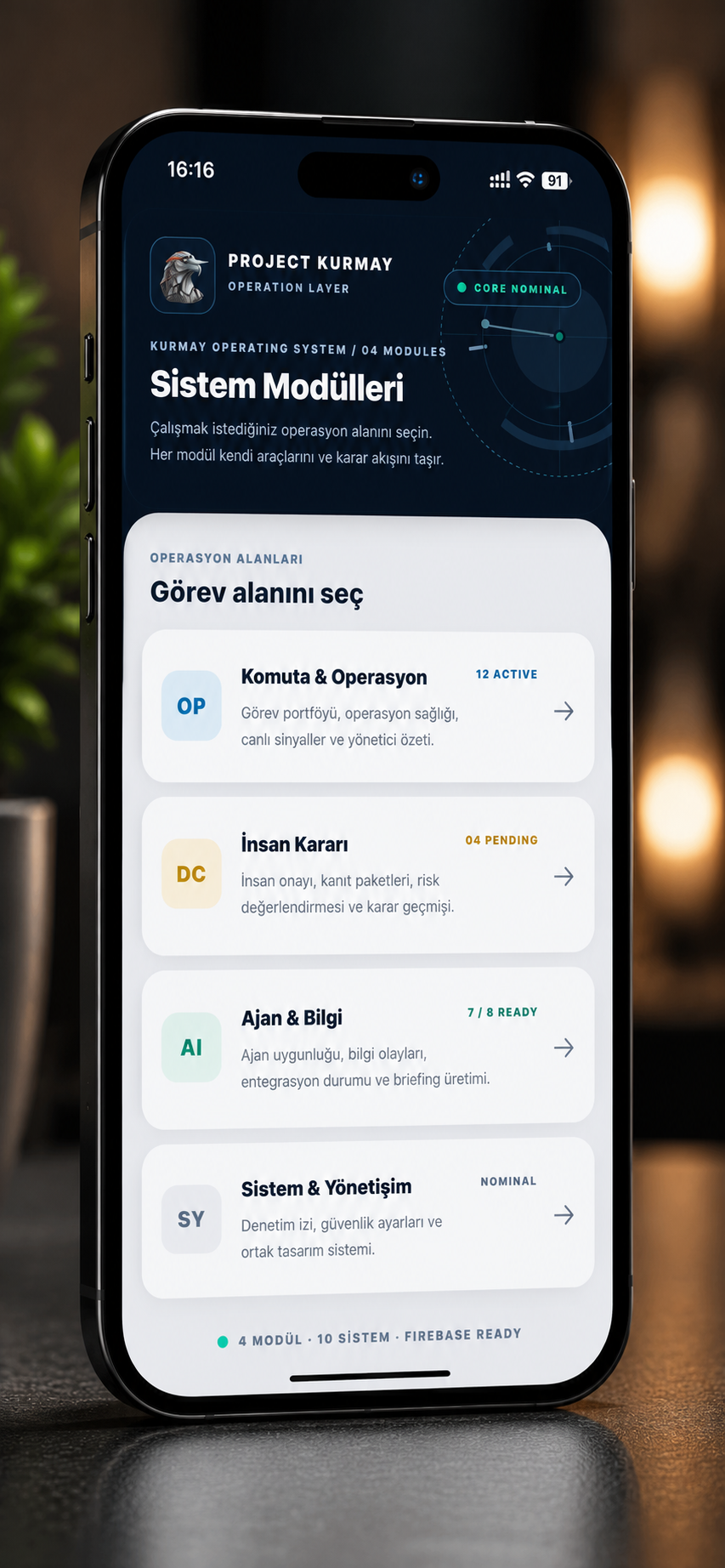 Project Kurmay Mobile