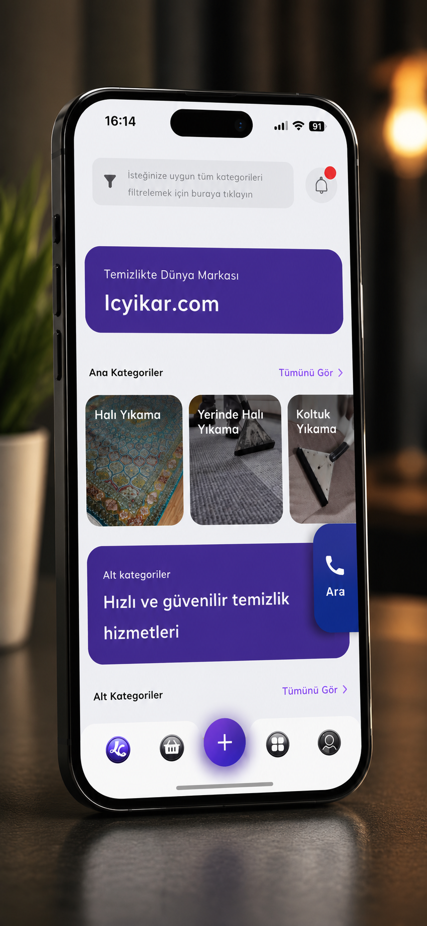 LC Yıkar Mobile projesi