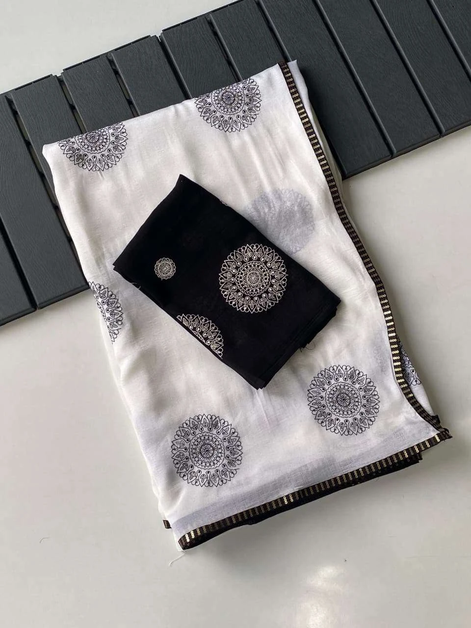 1004 CRUSH SAREE Sarees wholesale CRUSH - Ethnicaa thumbnail 7