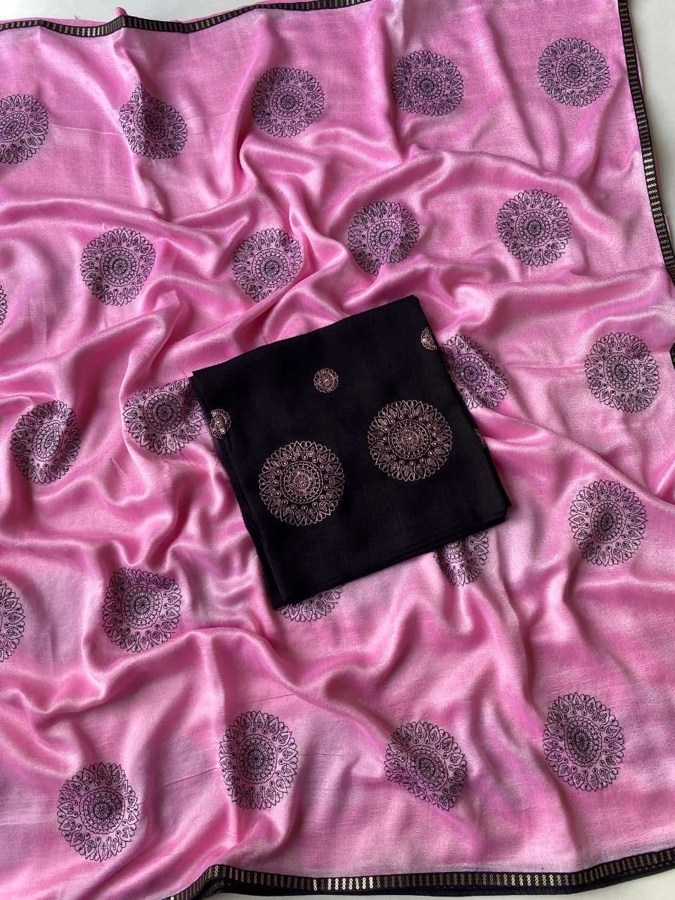 1004 CRUSH SAREE Sarees wholesale CRUSH - Ethnicaa thumbnail 2