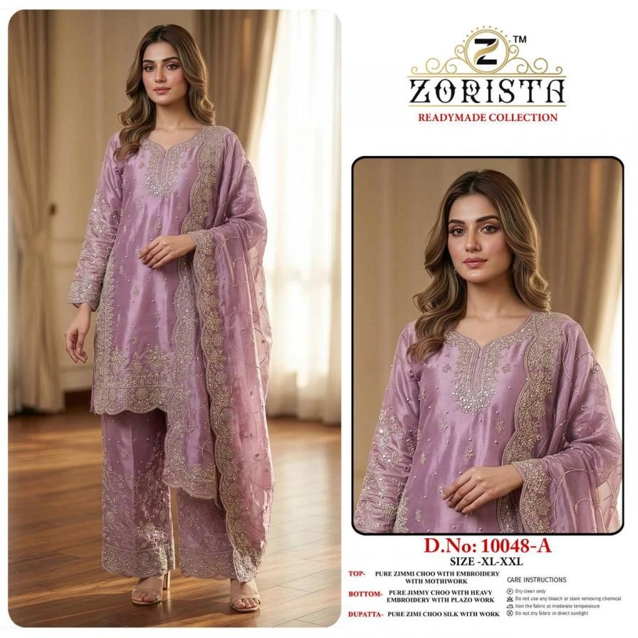 10048 Readymade Salwar Suits wholesale ZIMMI CHOO - Ethnicaa thumbnail 3