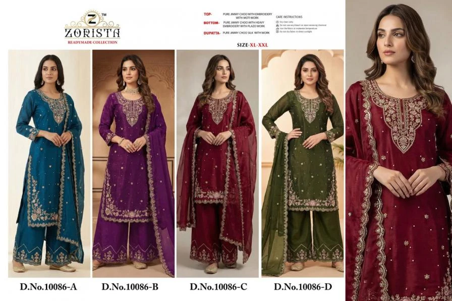 10086 Readymade Salwar Suits wholesale ZIMMI CHOO - Ethnicaa thumbnail 3