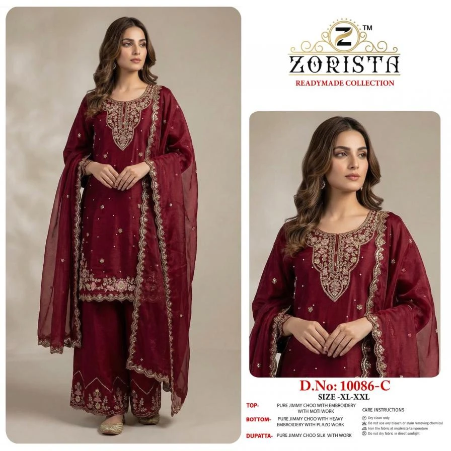 10086 Readymade Salwar Suits wholesale ZIMMI CHOO - Ethnicaa thumbnail 2