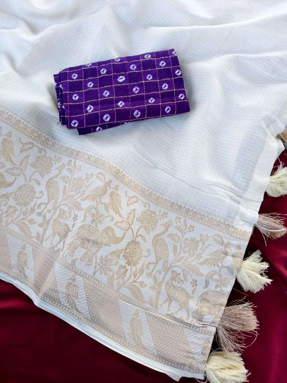 1057 Sarees wholesale KOTA - Ethnicaa thumbnail 2