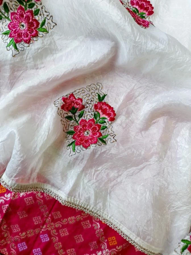 1058 Sarees wholesale CRUSH - Ethnicaa thumbnail 3