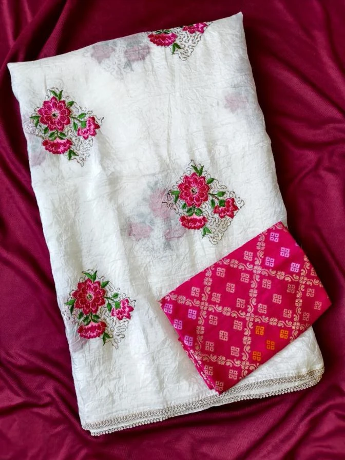 1058 Sarees wholesale CRUSH - Ethnicaa thumbnail 4