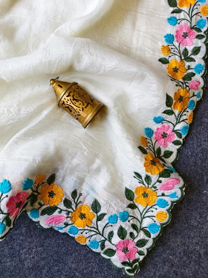 1063 Sarees wholesale CRUSH - Ethnicaa thumbnail 5