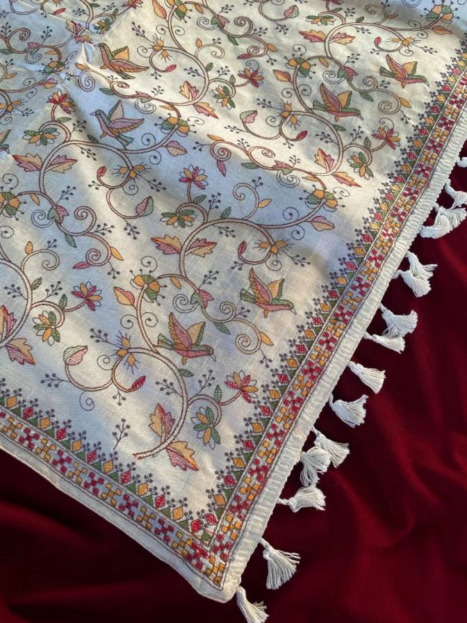 😍 Sarees wholesale LOOM TUSSAR - Ethnicaa thumbnail 6