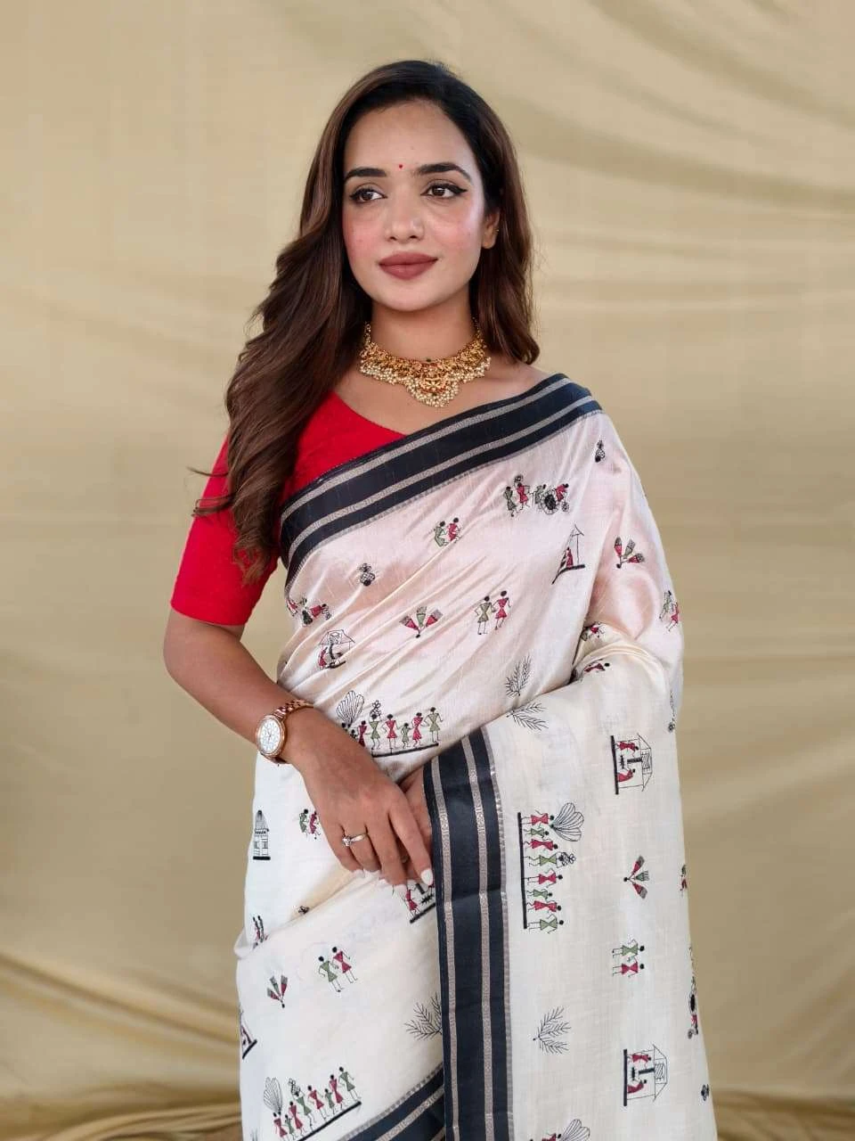 3010 Sarees wholesale TUSSAR SILK - Ethnicaa thumbnail 14