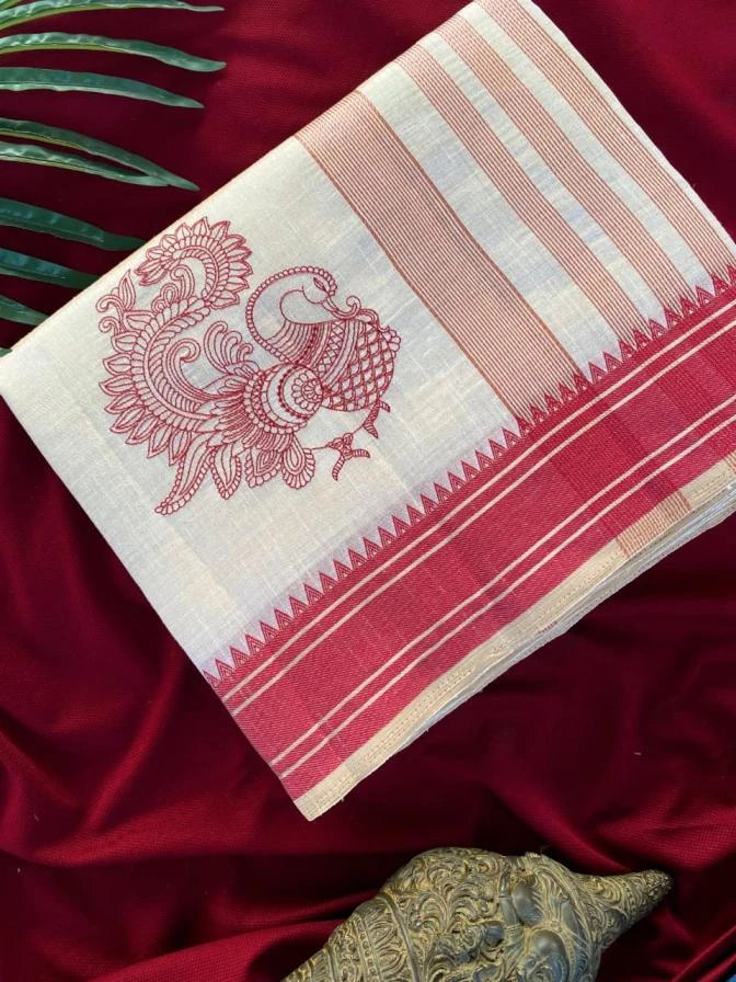3011 Sarees wholesale TUSSAR SILK - Ethnicaa thumbnail 7