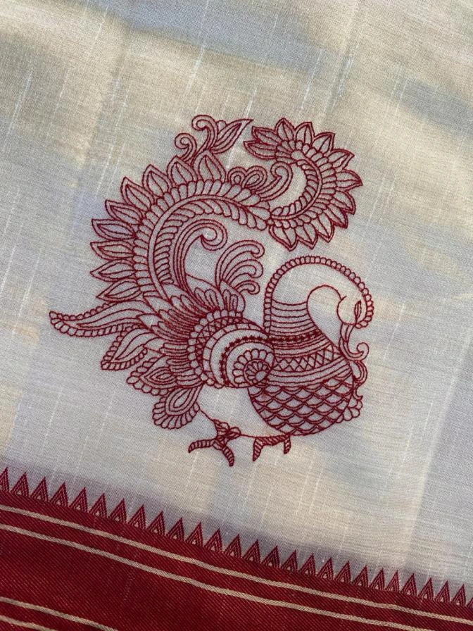 3011 Sarees wholesale TUSSAR SILK - Ethnicaa thumbnail 4