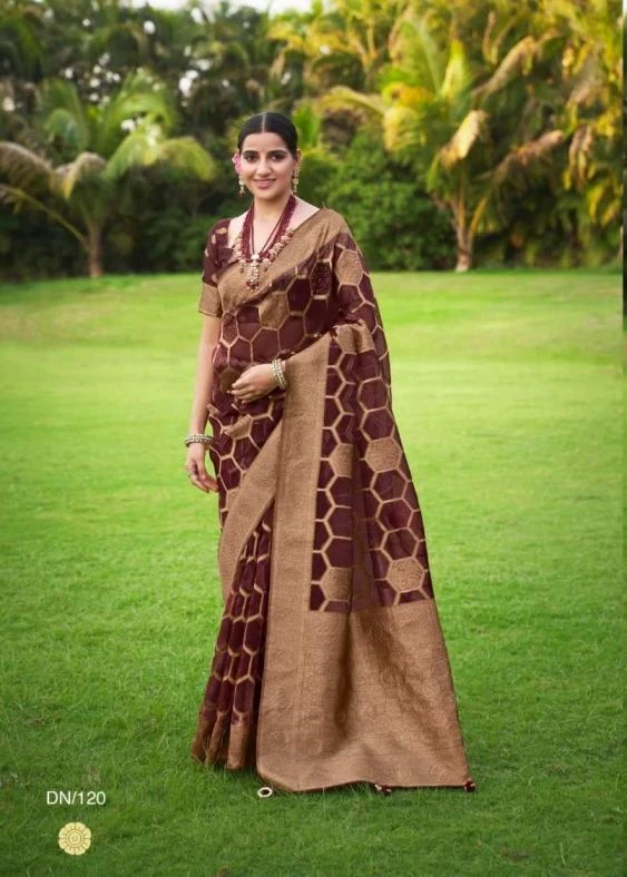 TANA BANA VOL 4 Sarees wholesale Silk Organza - Ethnicaa