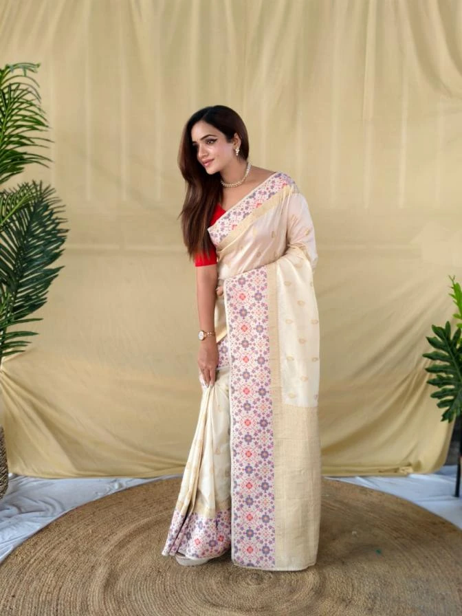 NAME: 6002 Sarees wholesale SILK - Ethnicaa thumbnail 2