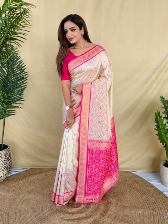 6003 Sarees wholesale SOFT SILK - Ethnicaa thumbnail 8