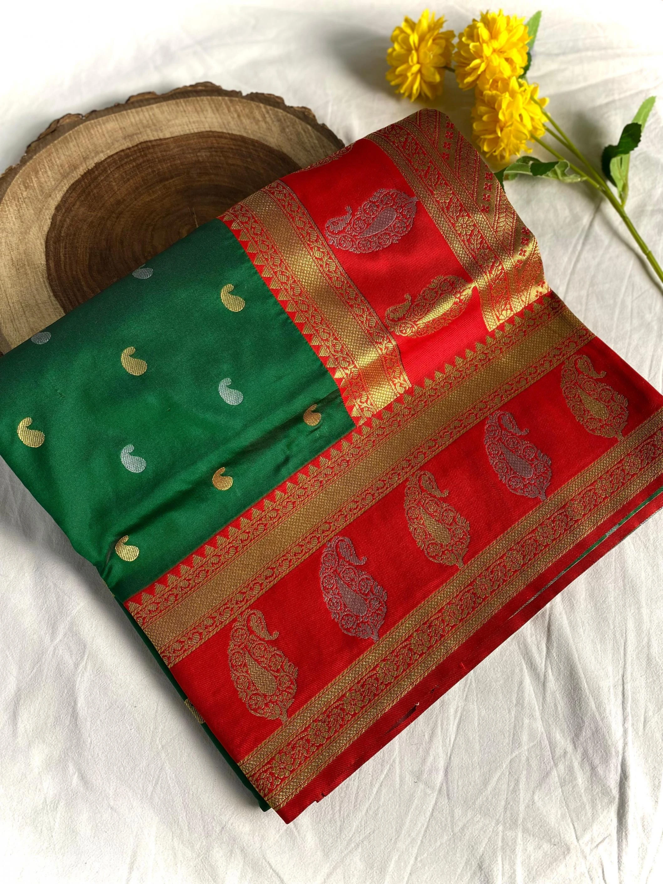 😍 Sarees wholesale PAITHANI - Ethnicaa thumbnail 6