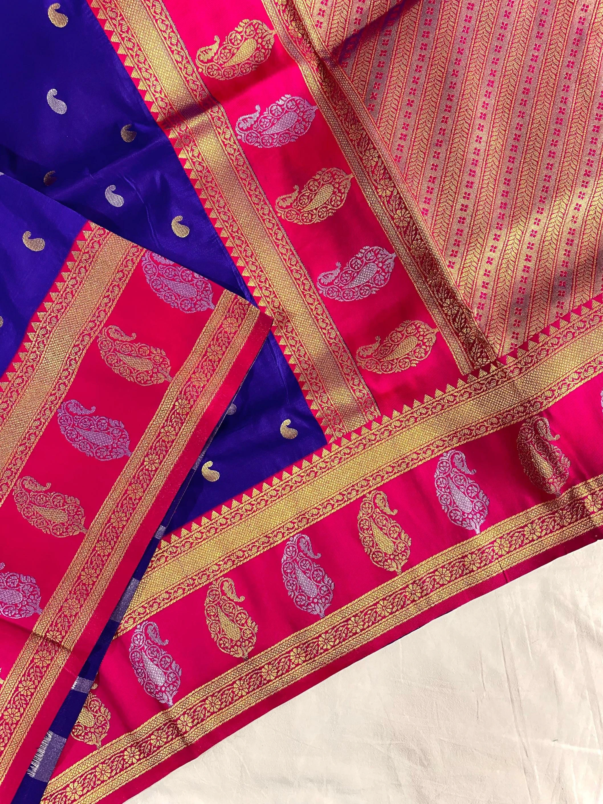 😍 Sarees wholesale PAITHANI - Ethnicaa thumbnail 2