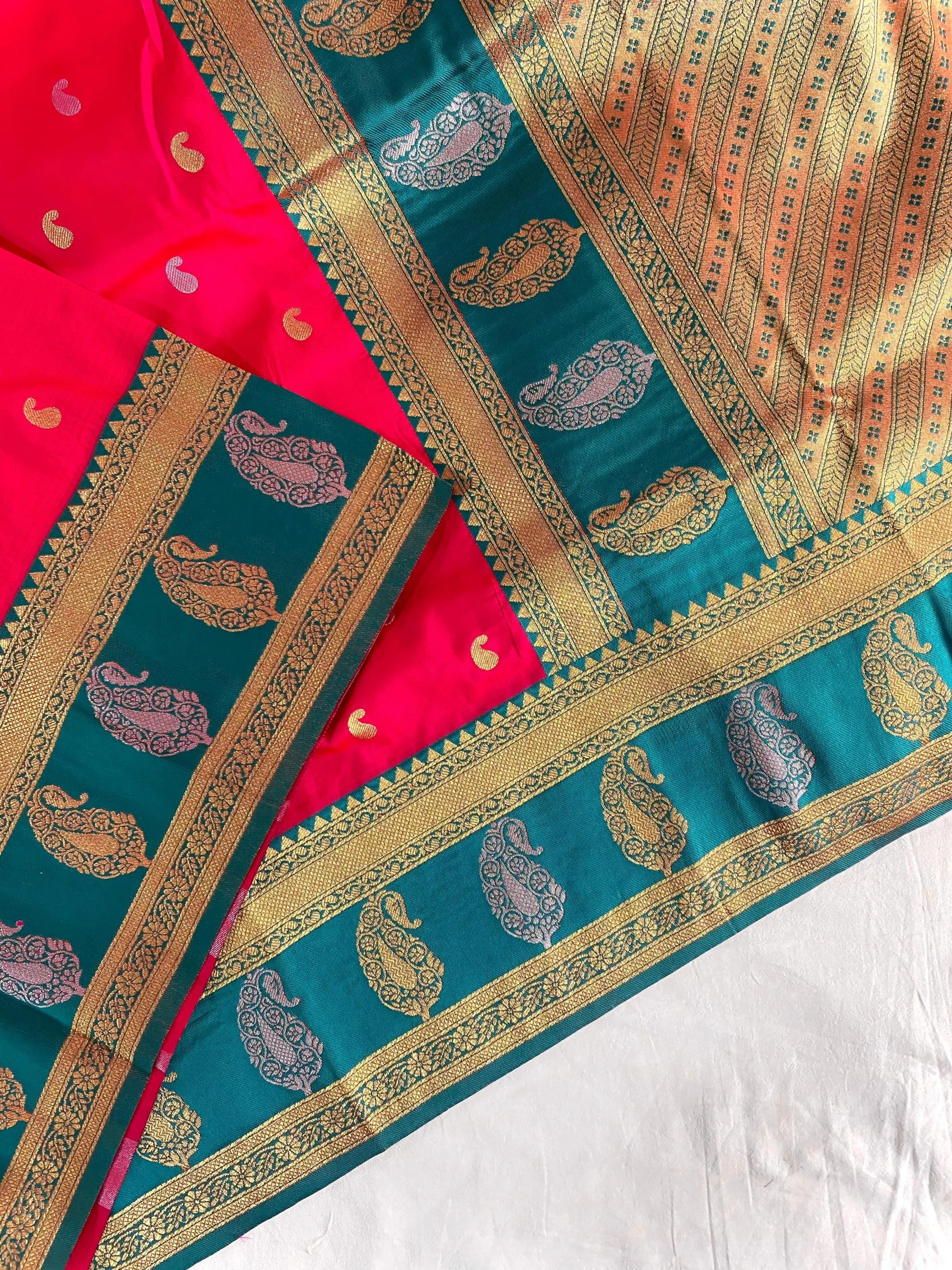 😍 Sarees wholesale PAITHANI - Ethnicaa thumbnail 4