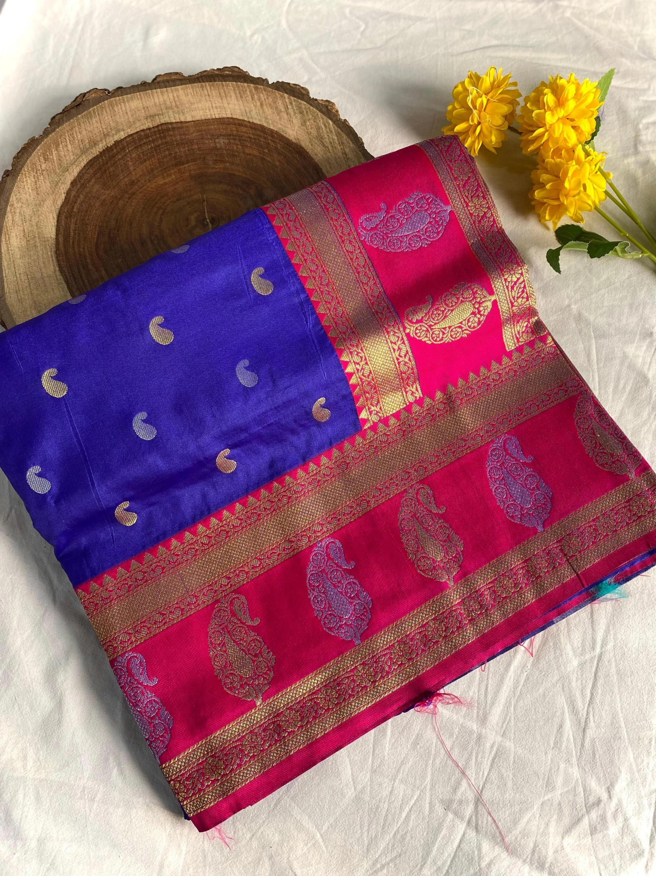 😍 Sarees wholesale PAITHANI - Ethnicaa thumbnail 9