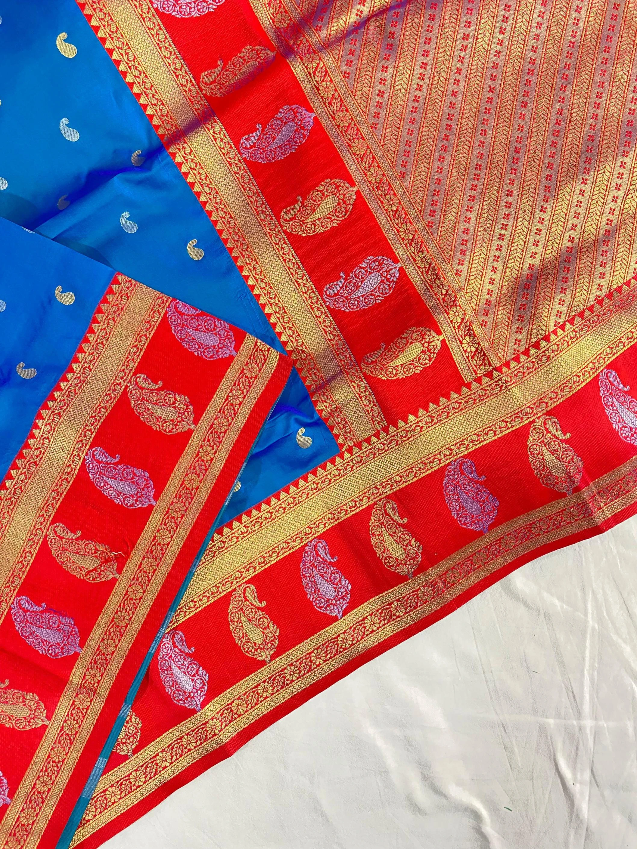 😍 Sarees wholesale PAITHANI - Ethnicaa thumbnail 7