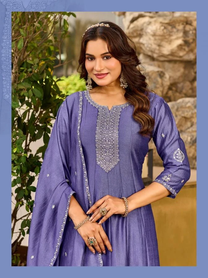 CRETA Ethnic Wear wholesale VICHITRA SILK - Ethnicaa thumbnail 3