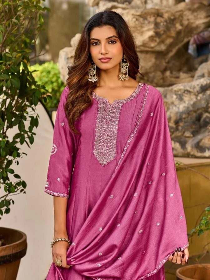 CRETA Ethnic Wear wholesale VICHITRA SILK - Ethnicaa thumbnail 5