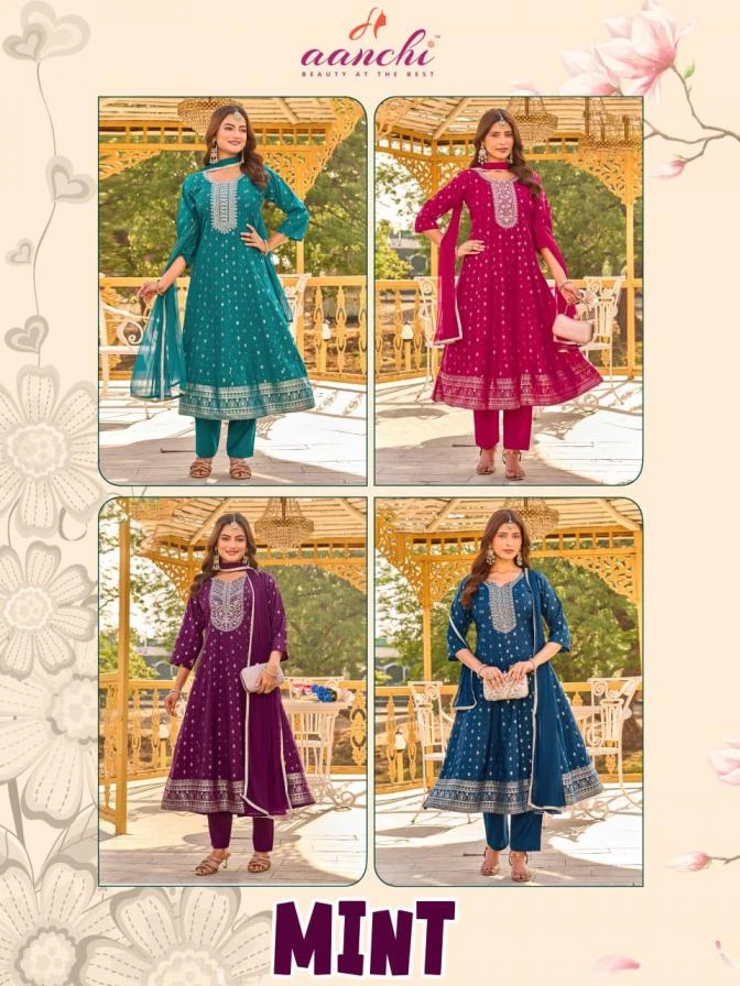 MINT Ethnic Wear wholesale Roman Silk - Ethnicaa thumbnail 3