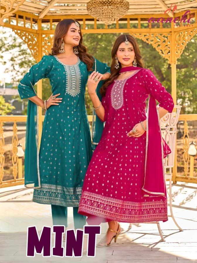 MINT Ethnic Wear wholesale Roman Silk - Ethnicaa thumbnail 6