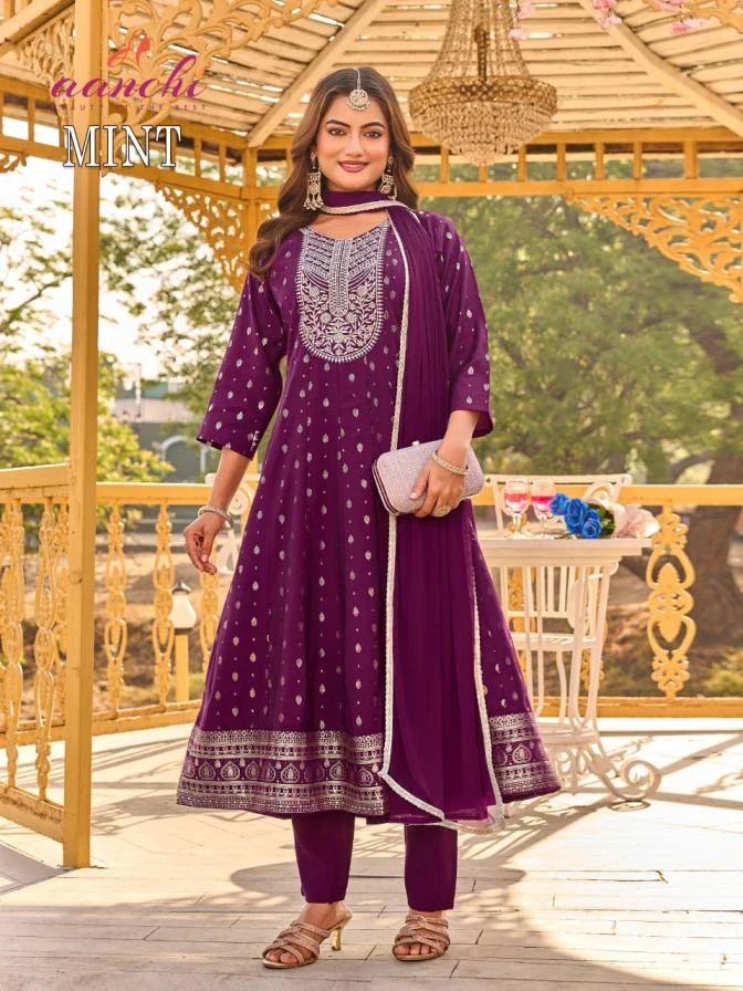 MINT Ethnic Wear wholesale Roman Silk - Ethnicaa thumbnail 2