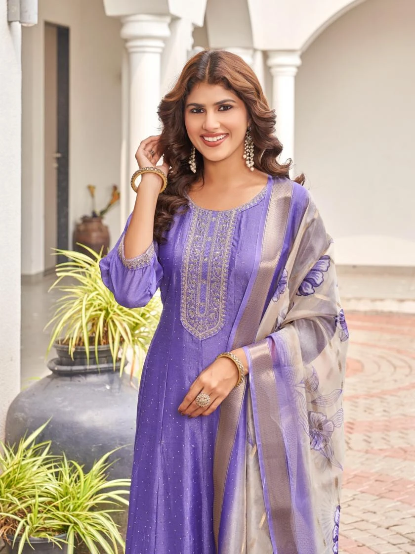 MISHKA Ethnic Wear wholesale VICHITRA SILK - Ethnicaa thumbnail 3