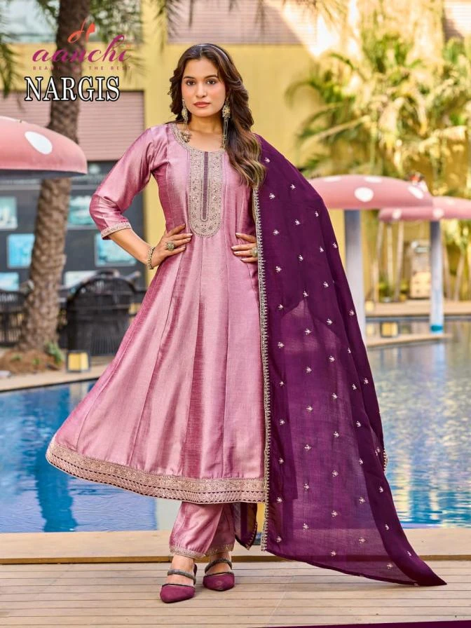 NARGIS Ethnic Wear wholesale VICHITRA SILK - Ethnicaa thumbnail 8