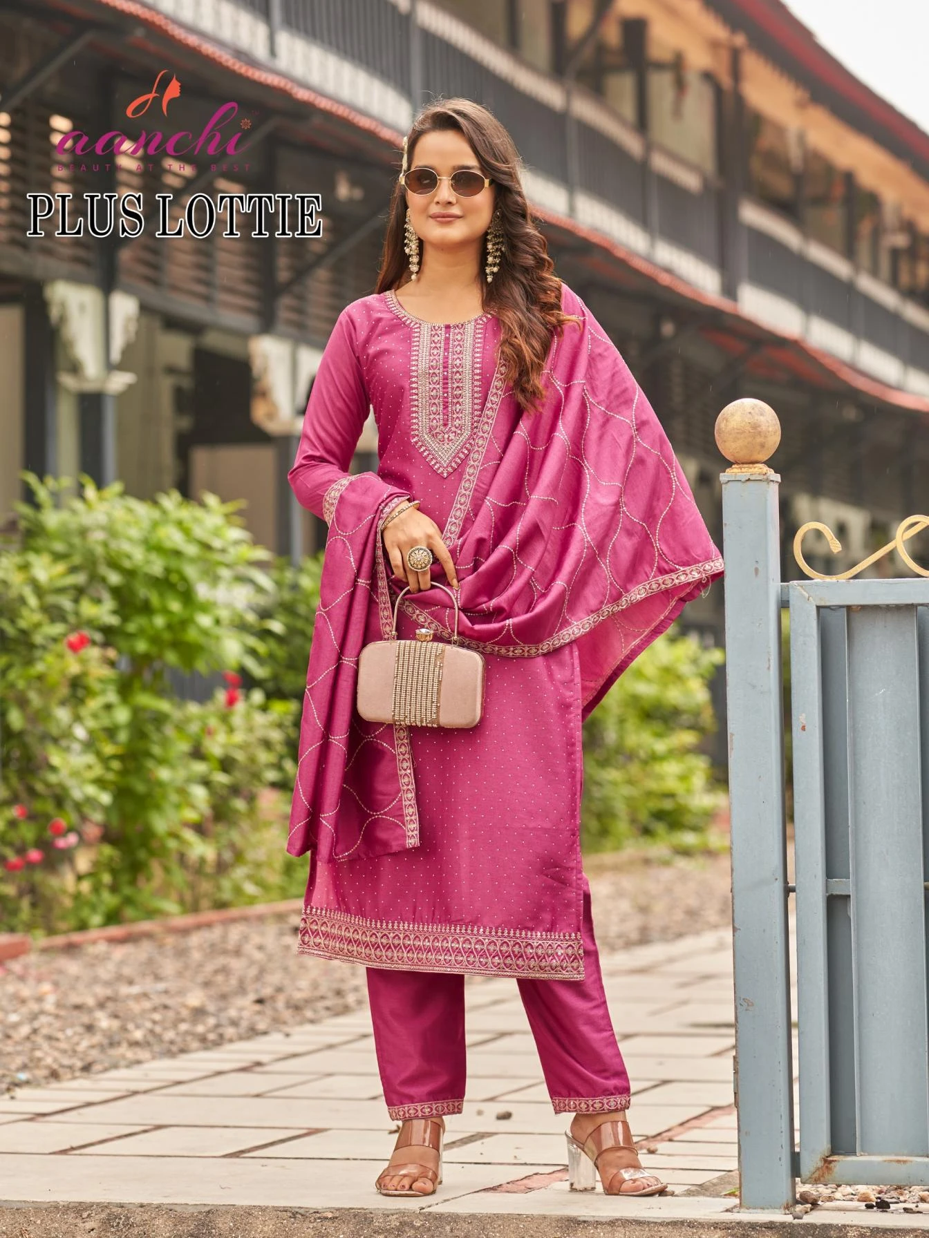 PLUS LOTTIE Ethnic Wear wholesale VICHITRA SILK - Ethnicaa thumbnail 4